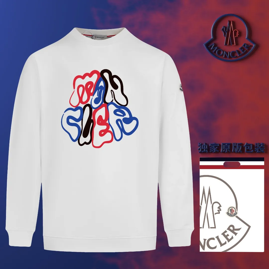 【 Quality】 【🎉 🎊】 【 MONCLER】【In Stock 】 🏅2024 New Arrival Premium 3D LOGO ， ， Premium ⚠️ ： 460 ， 21S 10S 26/2 1*1 ！ ， ， ， ， ， ！ Same Style ✔ Same Style： ❗ ✔【 Same Style， In Stock！】 ➡Size：S M L XL XXL ➡ ：Black White ⚠️Size Size